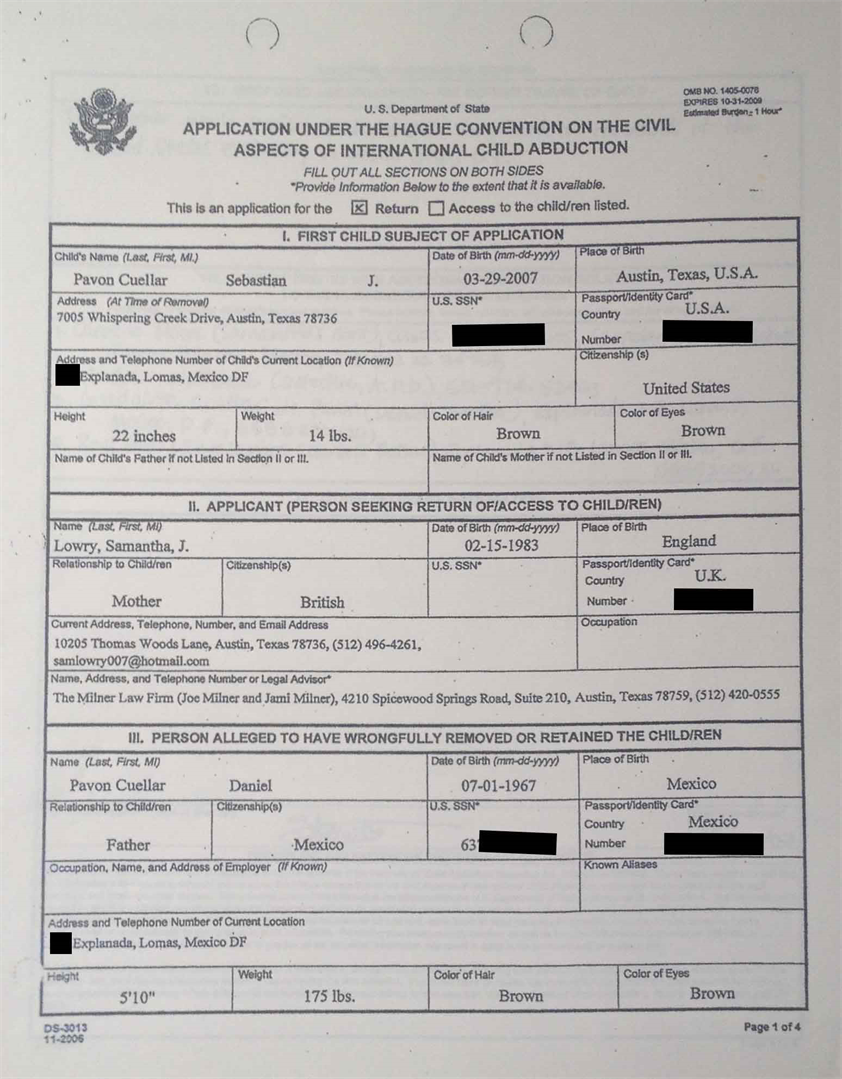 Dated May 30, 2007 Provides Addresses
Who Lives Where! Attorney Made Likely
Non Applicable Form, Not From Jeremy Morley
Proves Milner Family Trespassing Clearly To Me!